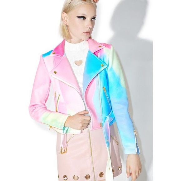 Dolls Kill Jackets & Coats Pastel Motto Jacket Poshmark